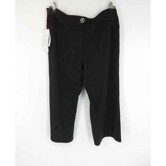 Zeronic Womens XXL Black Yoga Pants Polyester/Spandex Blend NWT - Picture 3 of 6